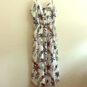 Pineapple pattern dress